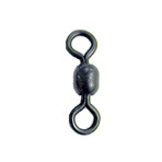 Swivels, Black, without snaps, Bag of 100