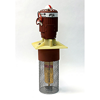 Mino-Saver, 12 Volt Transporting Agitator/Aerator with 9-1/2 in. Basket, No. 9A