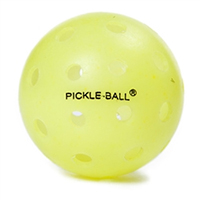 Pickleball Dura Balls, Outdoor, Neon Green, 6 Pack