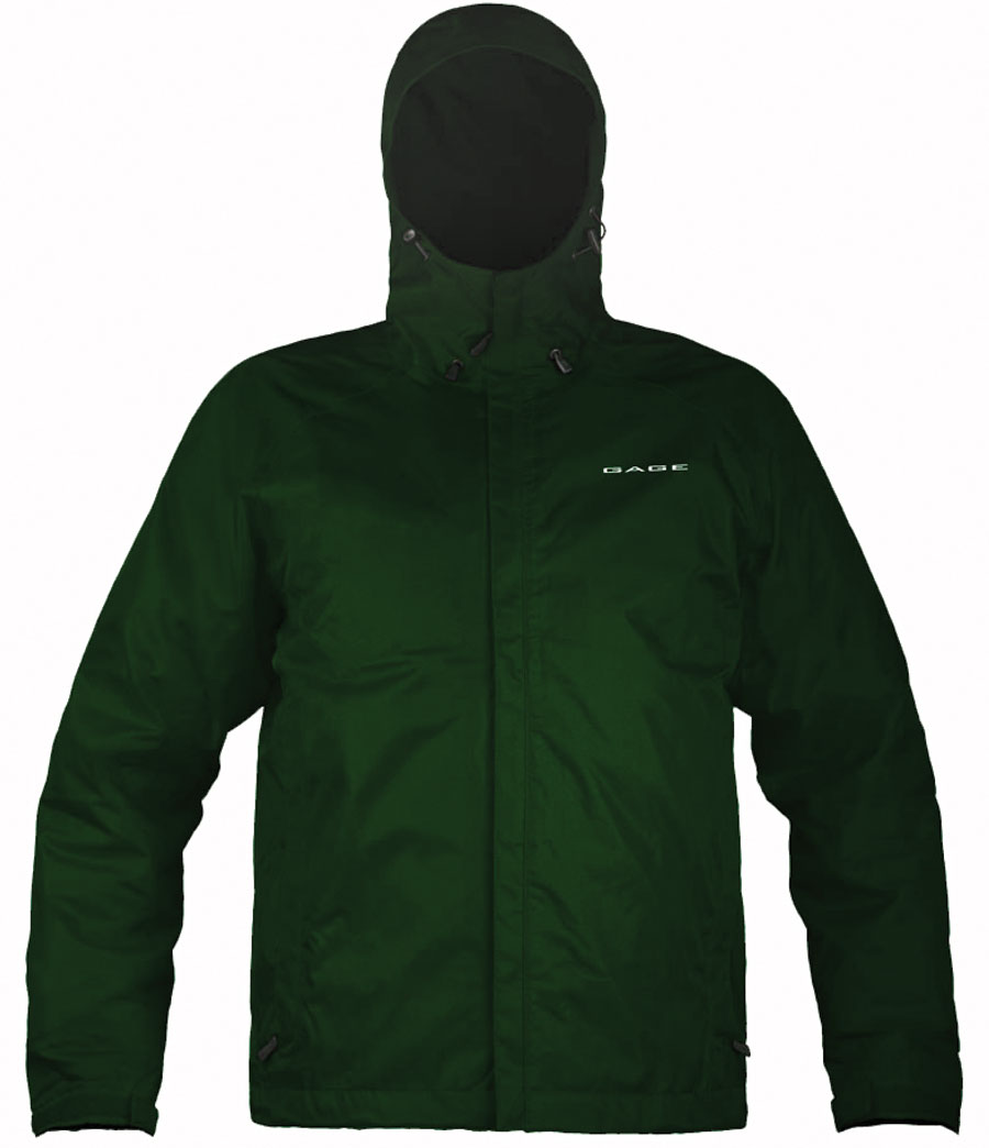 Jacket, Hooded, Weather Watch, Green