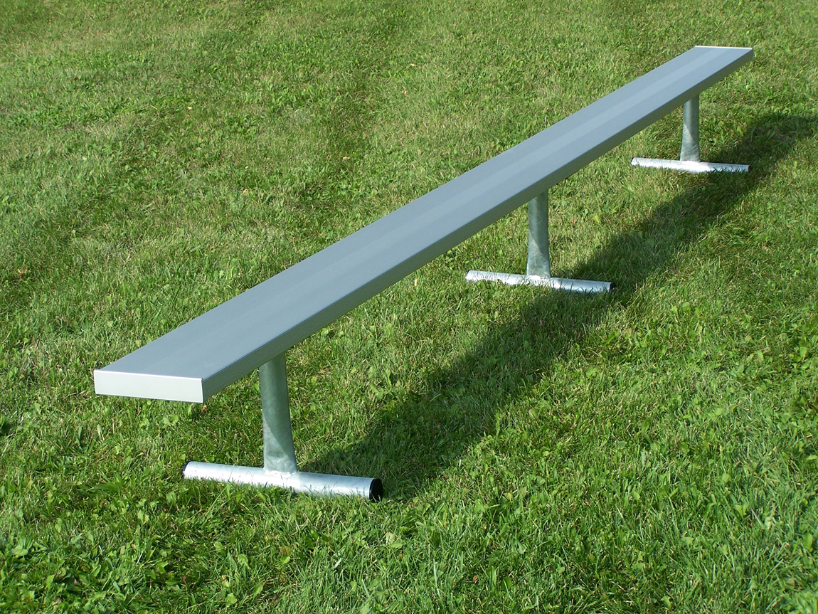 Bench without BackRest -  Portable, Aluminum and Steel