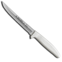 Knife, Utility Slicer, 6 in. Stainless with Scalloped Blade