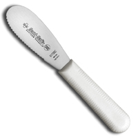 Knife, Sandwich, 3-1/2 in. Stainless Spreader with Scalloped Blade