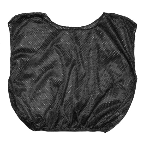 Adult Black Scrimmage Vests (12 per Pack)