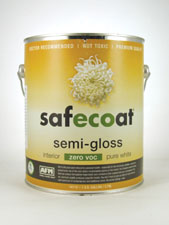 Safecoat Semi-Gloss Interior Zero VOC - Pure White