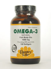 Omega-3 Natural Fish Body Oils