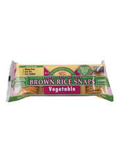 Brown Rice Vegetable Snaps