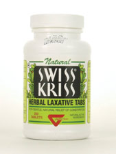 Swiss Kriss Herbal Laxative Tabs