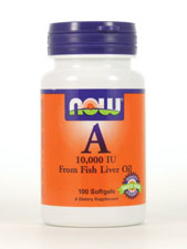 A from Fish Liver Oil 10,000 IU