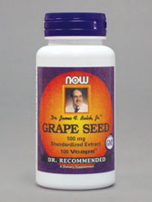 Grape Seed Standardized Extract 100 mg