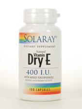 Natural Vitamin Dry E 400 IU