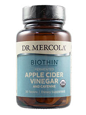 Biothin Fermented Apple Cider Vinegar With Cayenne
