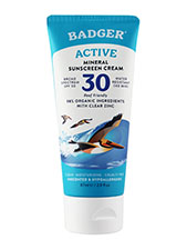 Broad Spectrum SPF 30 Unscented Clear Zinc Natural Mineral Sunscreen Cream