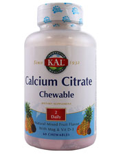 Calcium Citrate Chewable