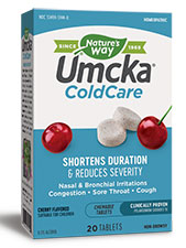 Umcka ColdCare Cherry Chewable