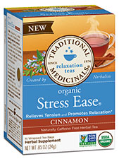 Organic Stress Ease Cinnamon Tea