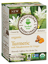 Organic Turmeric With Meadowsweet & Ginger