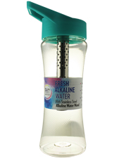 Water Bottle w/Stainless Steel Alkaline Water Wand