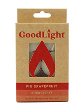 Natural Candles Fig Grapefruit Tea Lights