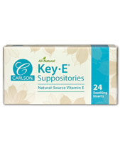 All Natural Key-E Suppositories with Natural Vitamin E