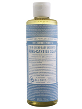 18-in-1 Hemp Baby Unscented Pure-Castile Soap