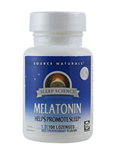 Melatonin Peppermint Flavored Lozenge 1 mg