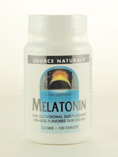 Melatonin Orange Flavored Sublingual 2.5 mg