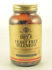 Natural Dry E with Yeast Free Selenium