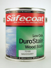 Safecoat Low Odor DuroStain Wood Stain - Mahogany