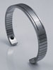 Q-Link Men's Stainless Steel Cuff Bracelet