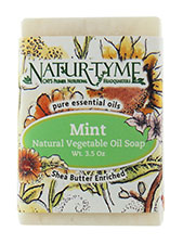 Natural Vegetable Oil Soap - Mint