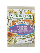 Natural Vegetable Oil Soap - Lavender Oatmeal