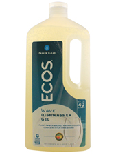 Free & Clear Ecos Wave 100% Natural Auto Dishwasher Gel