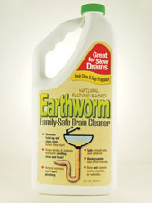 Earthworm Family-Safe Drain Cleaner- Citrus & Sage