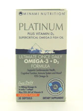 Platinum Plus Vitamin D3 Omega-3 - Orange Flavor