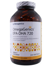 OmegaGenics EPA-DHA 720 - Natural Lemon Lime Flavor