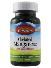 Chelated Manganese 20 mg