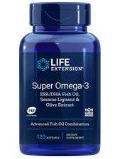 Super Omega-3 EPA/DHA with Sesame Lignans & Olive Fruit Extract