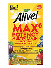 Alive! Whole Food Energizer Multi-Vitamin No iron