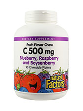 C 500 mg Blueberry, Raspberry, and Boysenberry