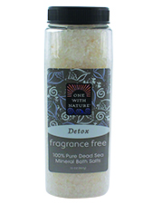 Fragrance Free Dead Sea Mineral Bath Salts