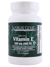 Natural Vitamin E 268 mg (400 IU)