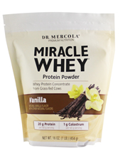 Miracle Whey Protein Powder Vanilla Flavor