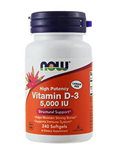 Highest Potency Vitamin D-3 5000 IU