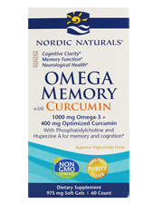 Omega Memory w/ Curcumin