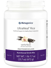 UltraMeal Rice Natural Vanilla Flavor