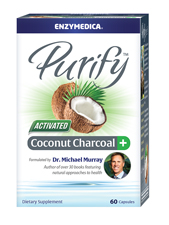 Enzymedica Purify Activated Coconut Charcoal Plus