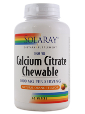 Calcium Citrate Chewable Orange Flavor  
