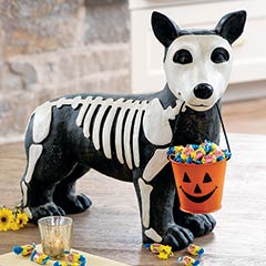 Trick-Or-Treat Skeleton Hound