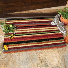 Autumn Striped Estate Mat